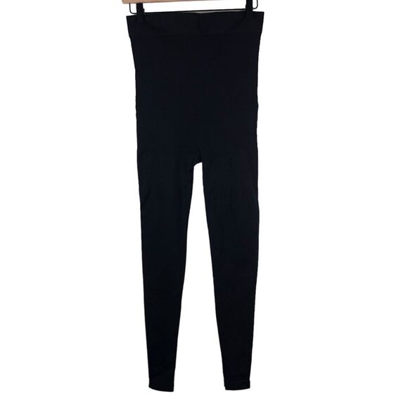 BLANQI Everyday Maternity Belly Support Full Coverage Seamless Leggings Black M - Picture 1 of 4